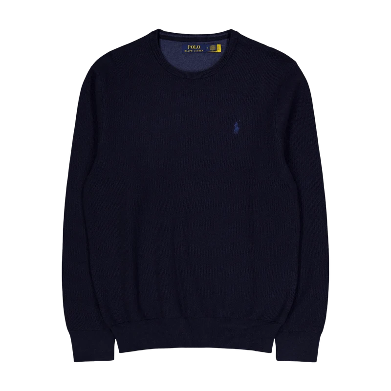 Polo Ralph Lauren Cotton Crew Neck Pullover Htr