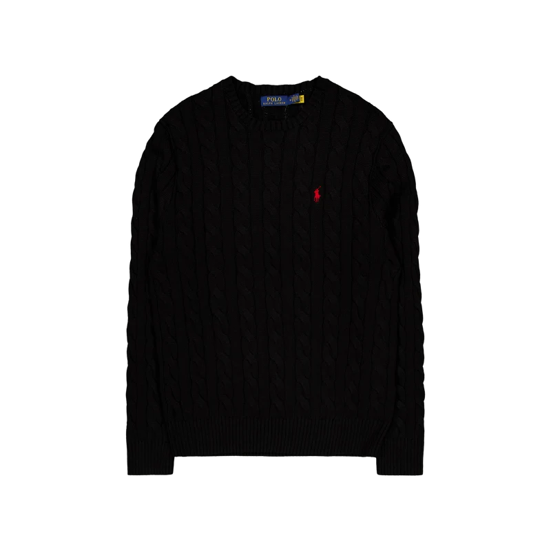 Polo Ralph Lauren Roving Cotton Crew Neck Knit Polo