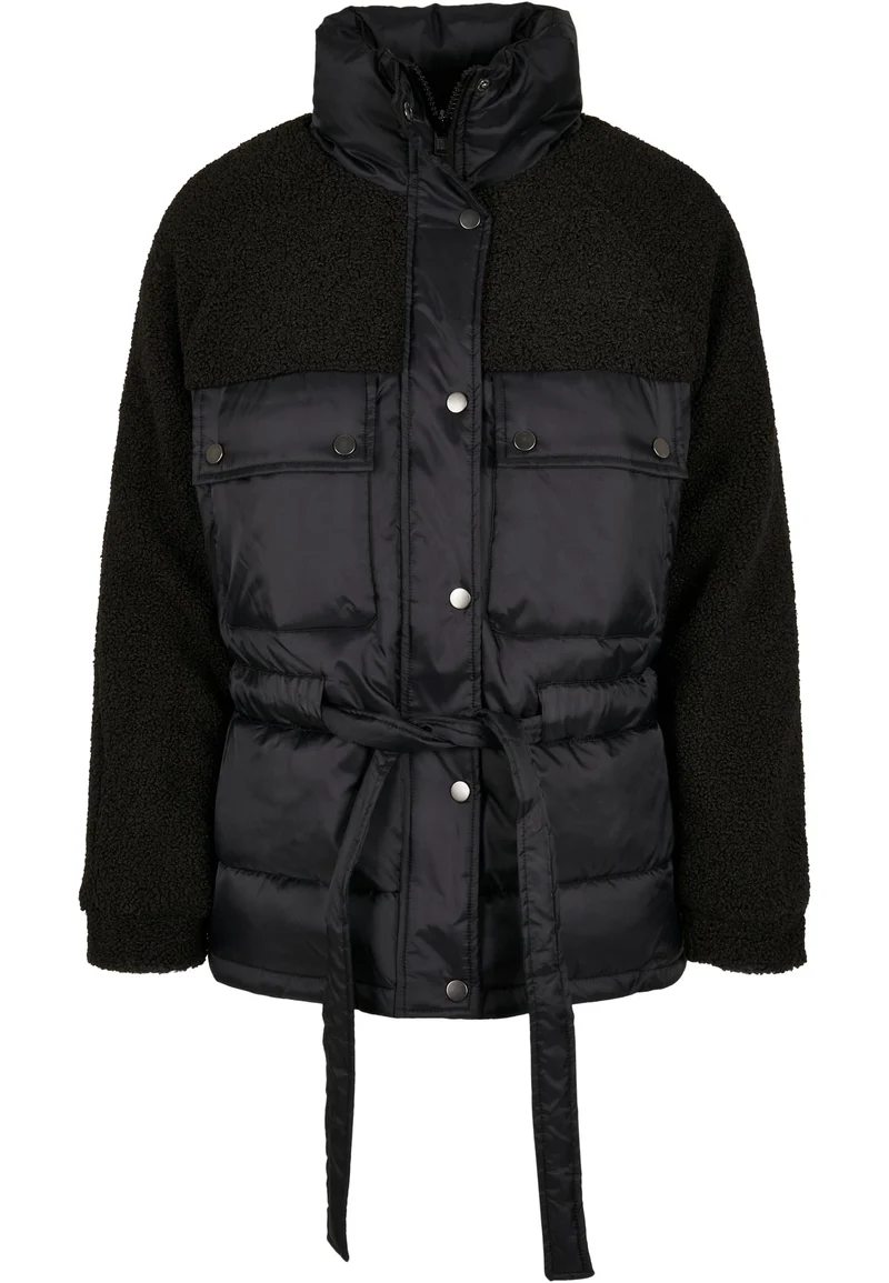 UC Sherpa Mix Puffer Jacket Jasper