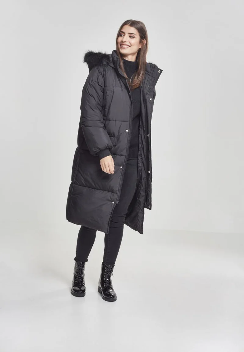 UC Oversize Faux Fur Puffer Coat