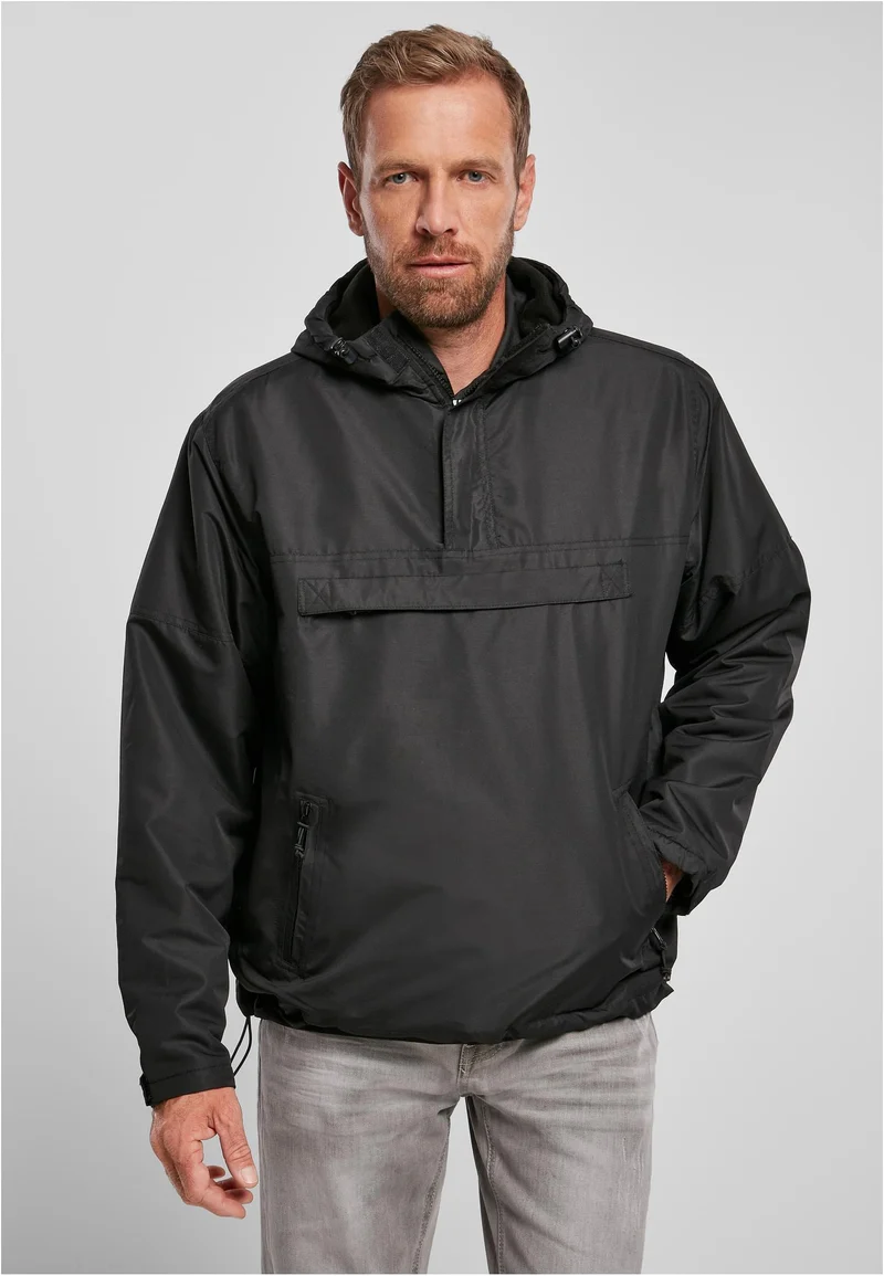 B Fleece Pull Over Windbreaker