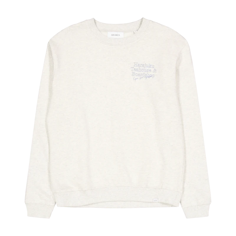 Les Deux Harajuku Sweatshirt washed Denim