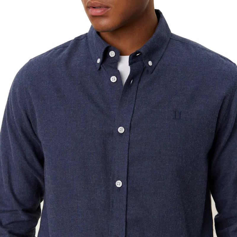 Les Deux Desert Reg Shirt Dark Mélange