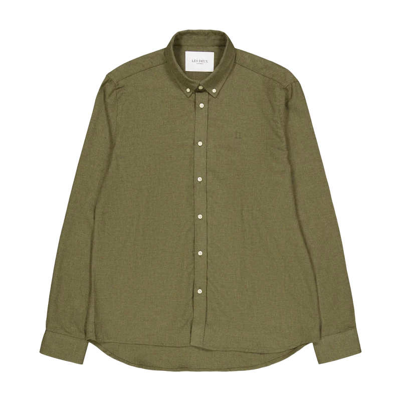 Les Deux Desert Reg Shirt Night Mélange