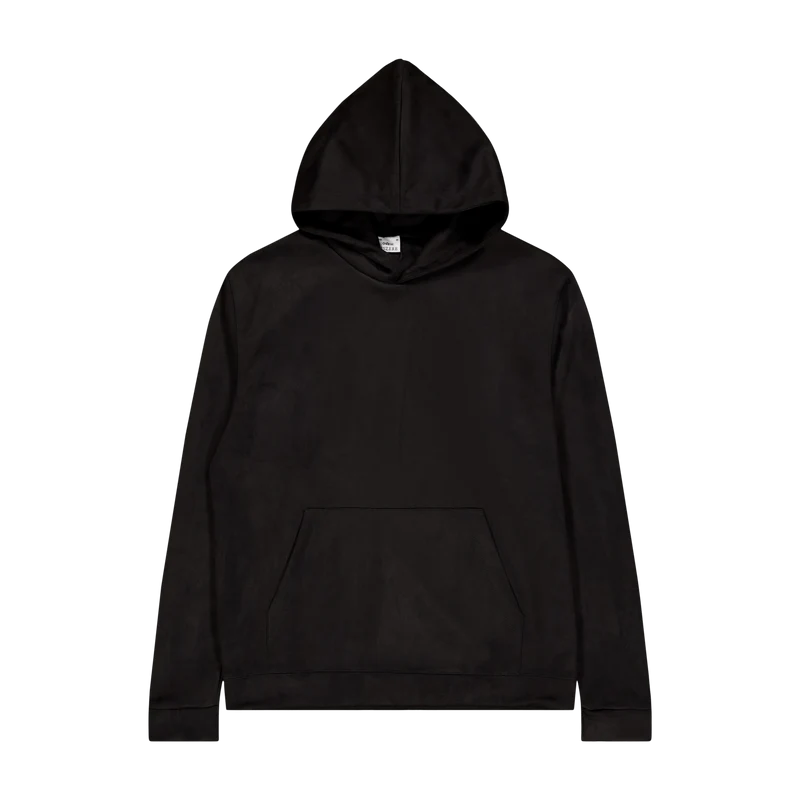 Sami Faux Suede Hoodie 069 Panter
