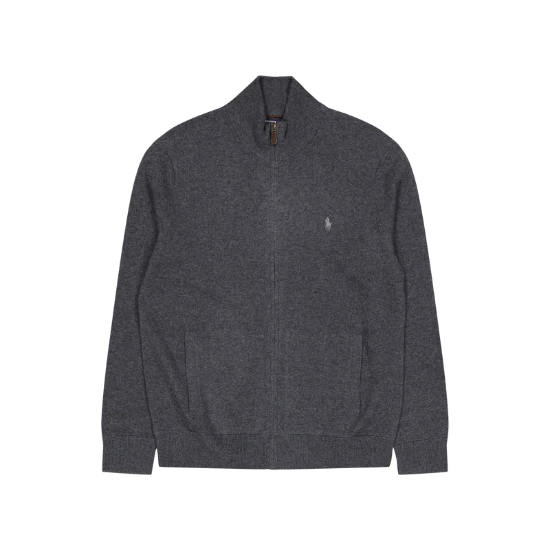 Polo Ralph Lauren Merino Knit Full Zip 002 Dark
