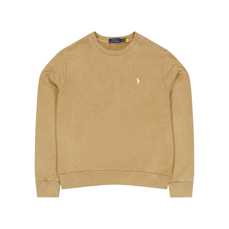 Polo Ralph Lauren Loopback Terry Sweatshirt 004 Rustic Tan