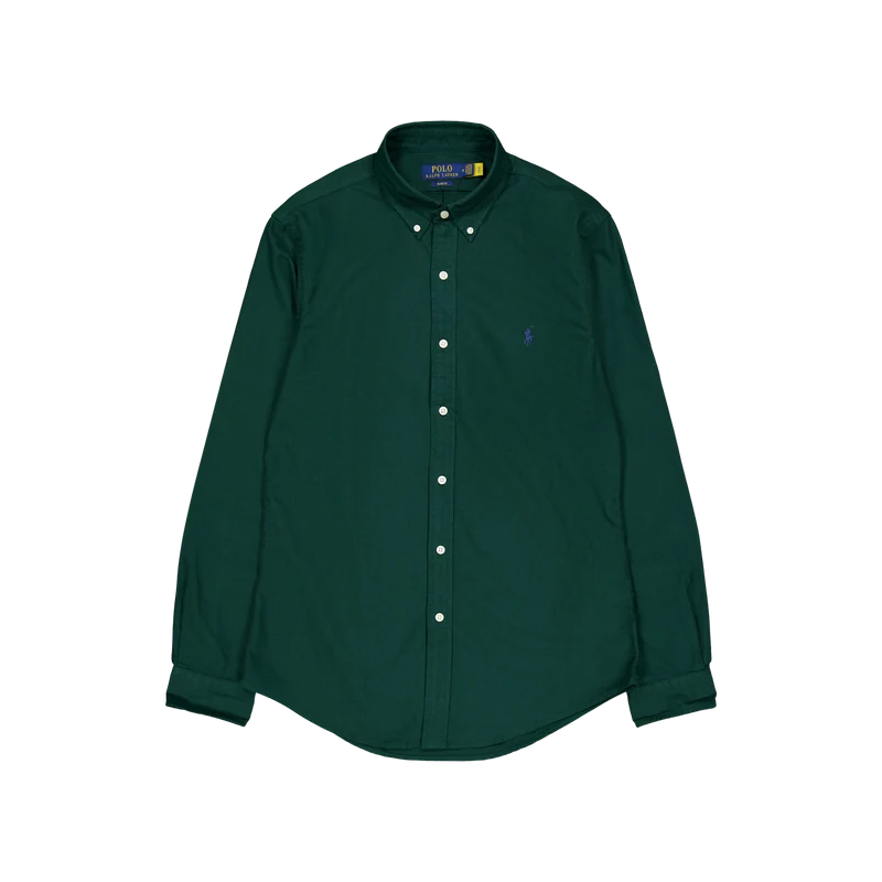 Polo Ralph Lauren Gd Oxford Custom Fit Shirt 047 Moss Agate