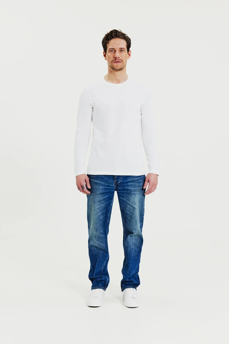 Long Sleeve Regular White
