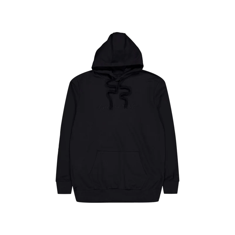 Script Hooded Sweatshirt W929 Jet