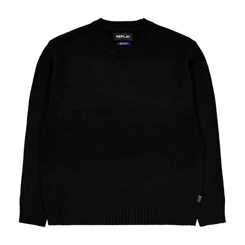 Replay Knitted Crew Neck 098