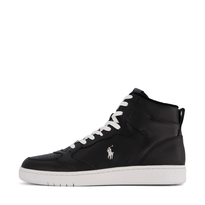 Polo Ralph Lauren Court Leather High-Top Sneaker