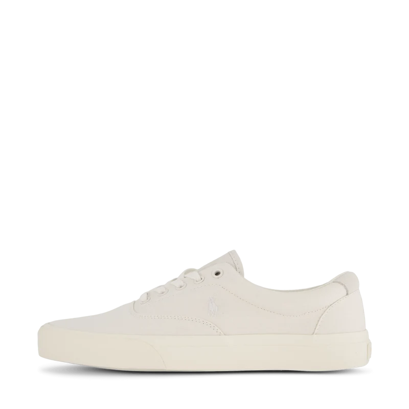 Polo Ralph Lauren Keaton Suede-Trim Canvas Sneaker