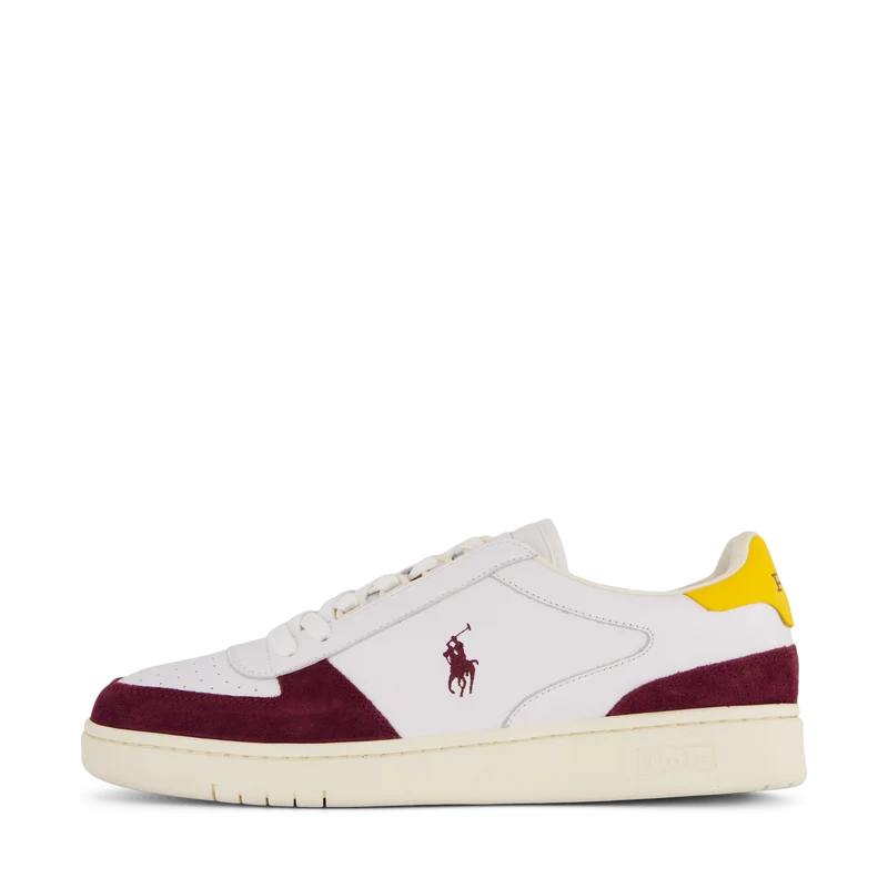 Polo Ralph Lauren Court Leather-Suede Sneaker