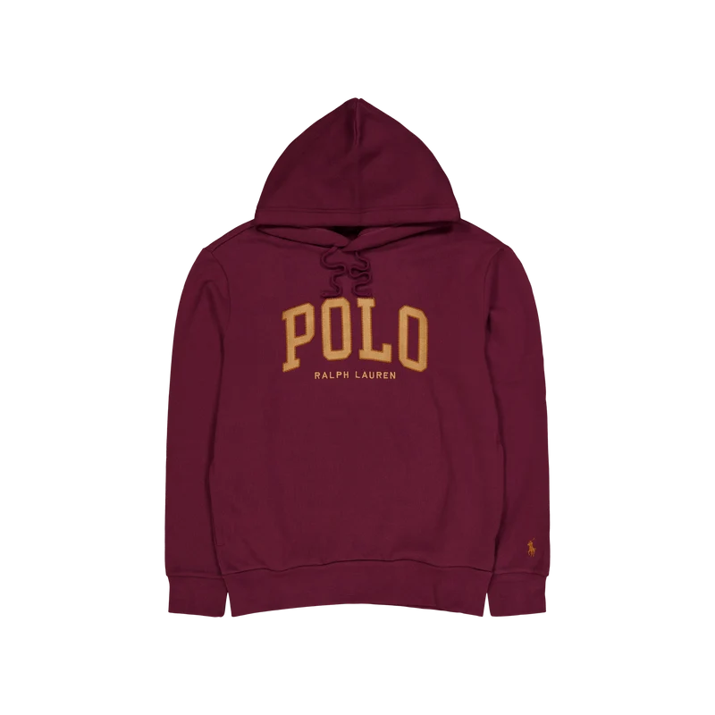 Polo Ralph Lauren Rl Fleece-lsl-sws Harvard Wine