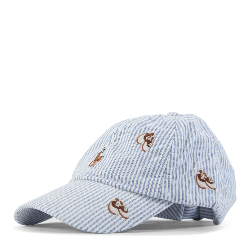 Polo Ralph Lauren Oxford-classic Sport Cap Oxford Stripe Emb