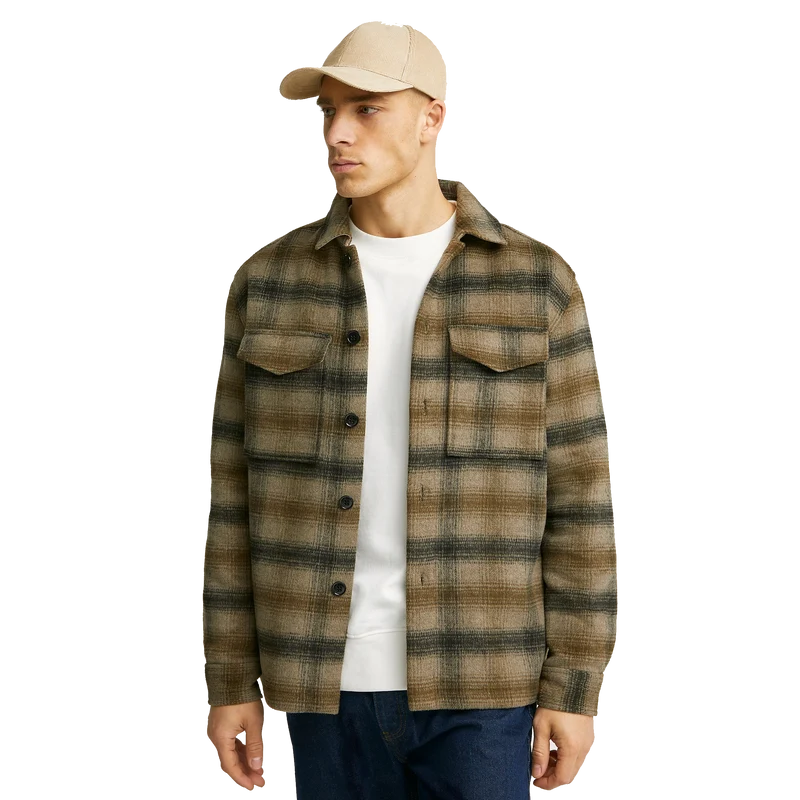 Studio Total Check Overshirt