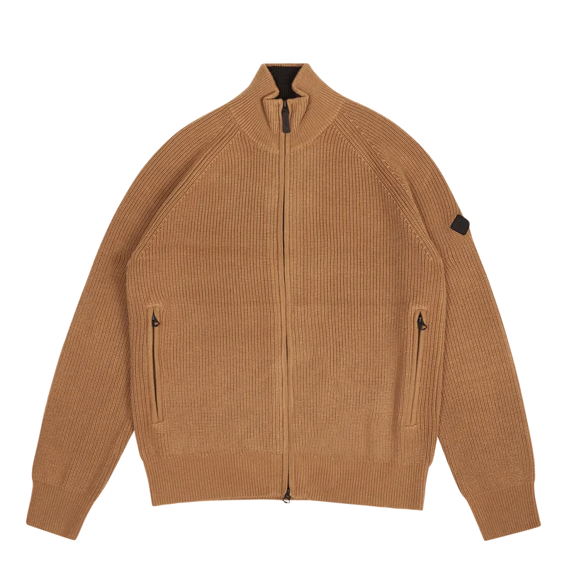 Kyler Wool Blend Zip Tiger