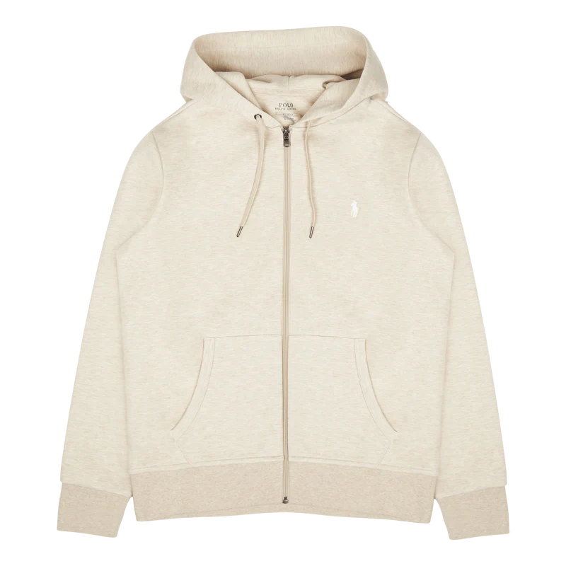 Polo Ralph Lauren Double Knit Zip Hoodie Expedition Dune