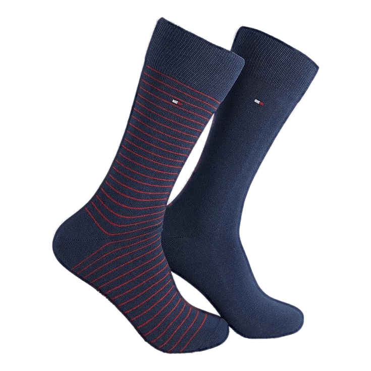 Th Men Small Stripe Sock 2p Tommy Original