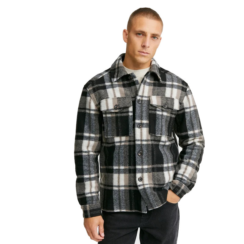 Studio Total Outdoor Check Overshirt