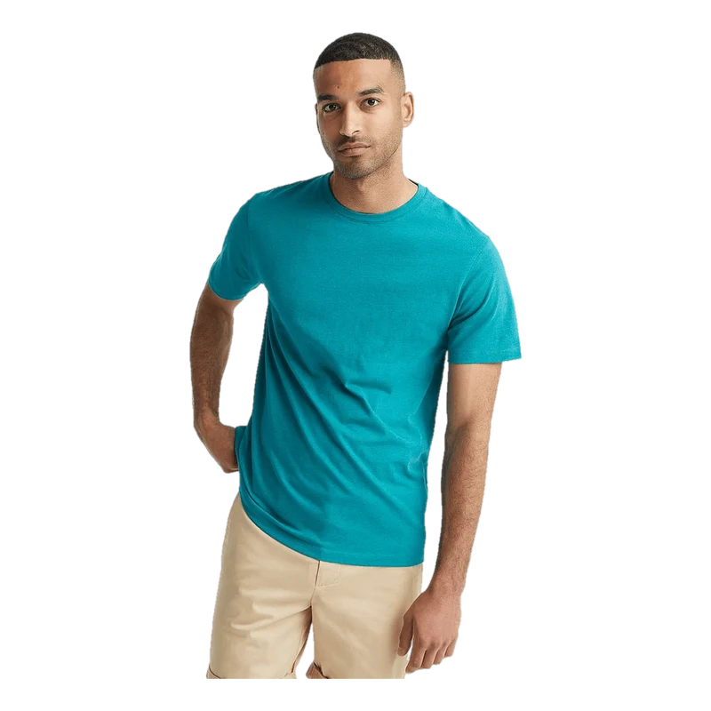 Sid Overdyed T-shirt Deep Lake