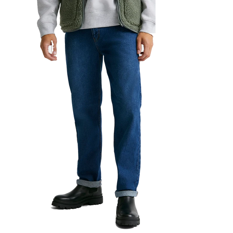 Studio Total Icon Regular Straight Jeans Rinse Wash