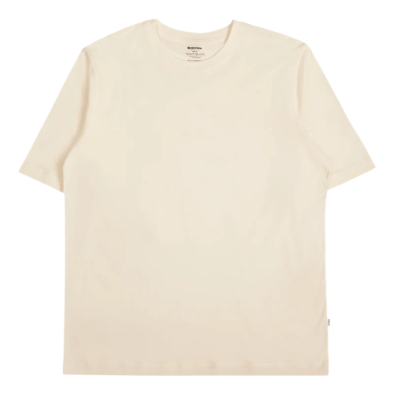 Mid Sleeve Tee Organic Cotton Vanilla Ice