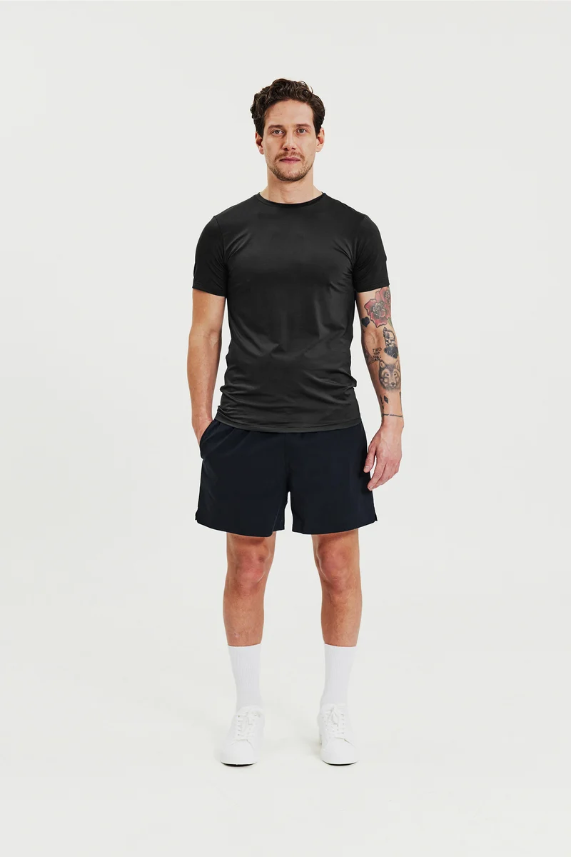 Crew-Neck Active Black