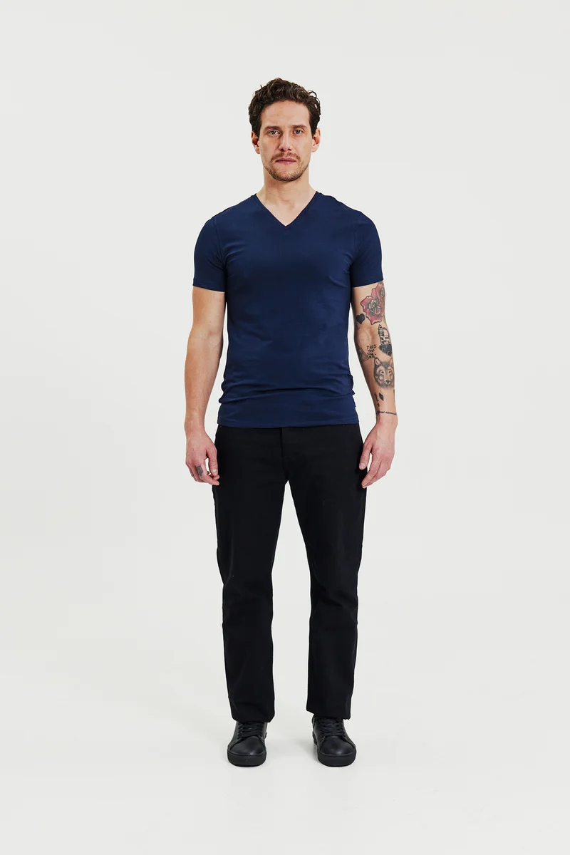 V-Neck Dark Navy