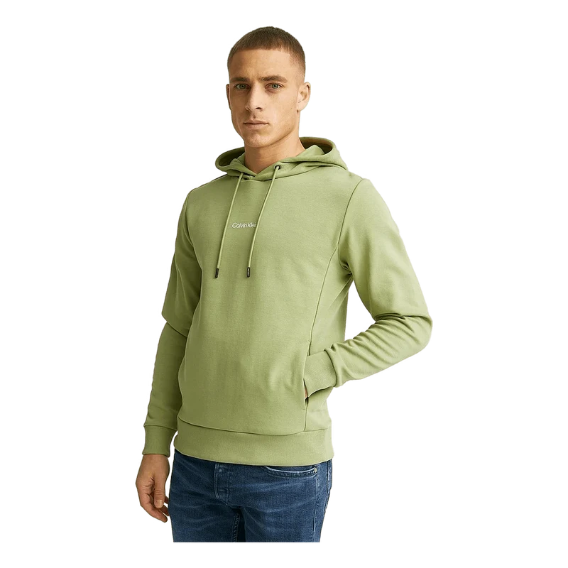 Interlock Micro Logo Hoodie Sage