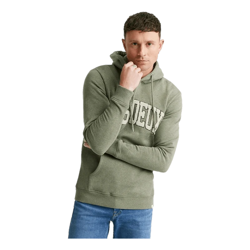 Les Deux Crane Hoodie Lichen